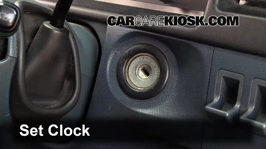 1996 Toyota T100 SR5 3.4L V6 Extended Cab Pickup Clock